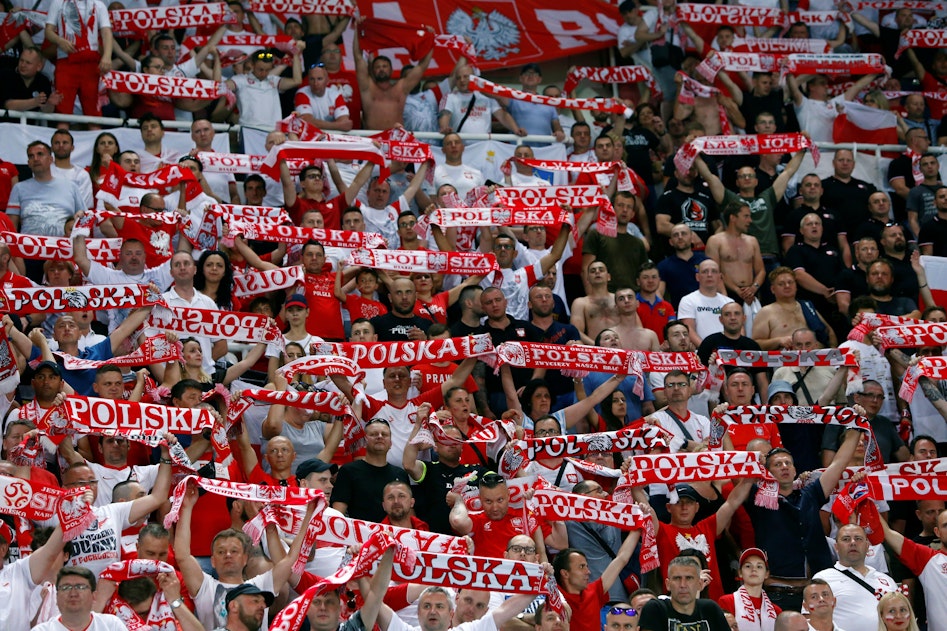 Polen fans fotbolls-EM 2021