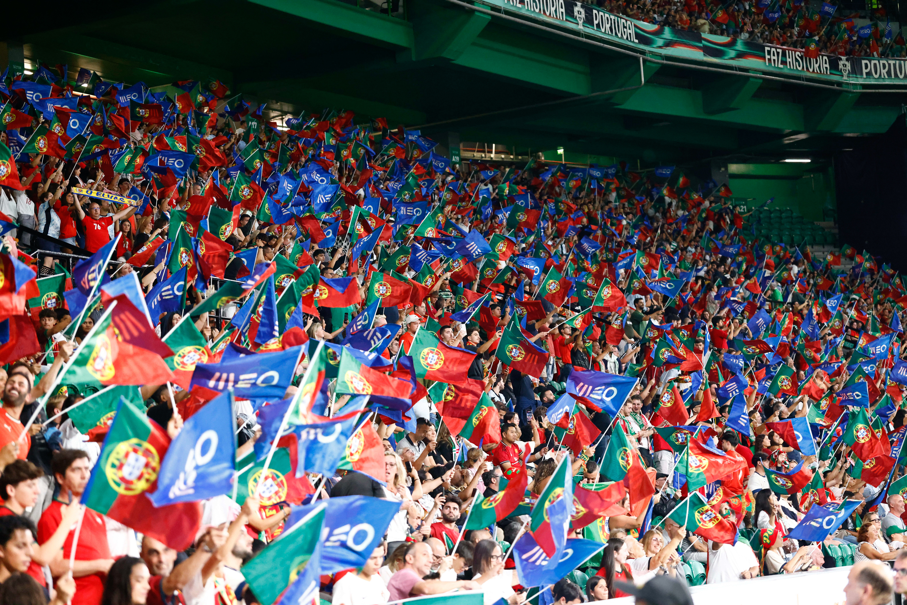 Portugal fans