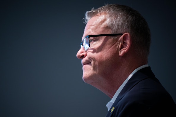 Pressad forbundskapten