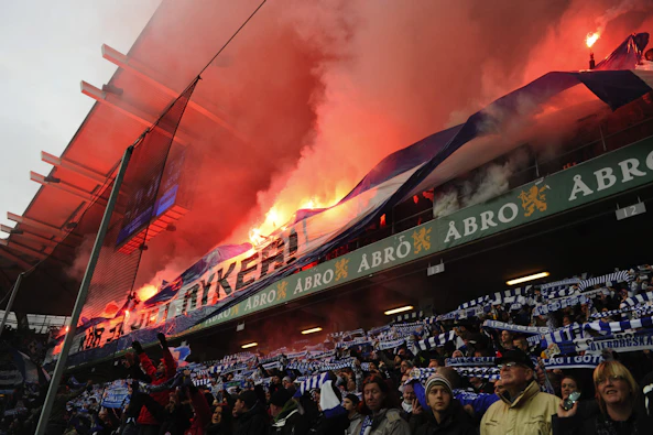 Publikbild fran Gamla Ullevi