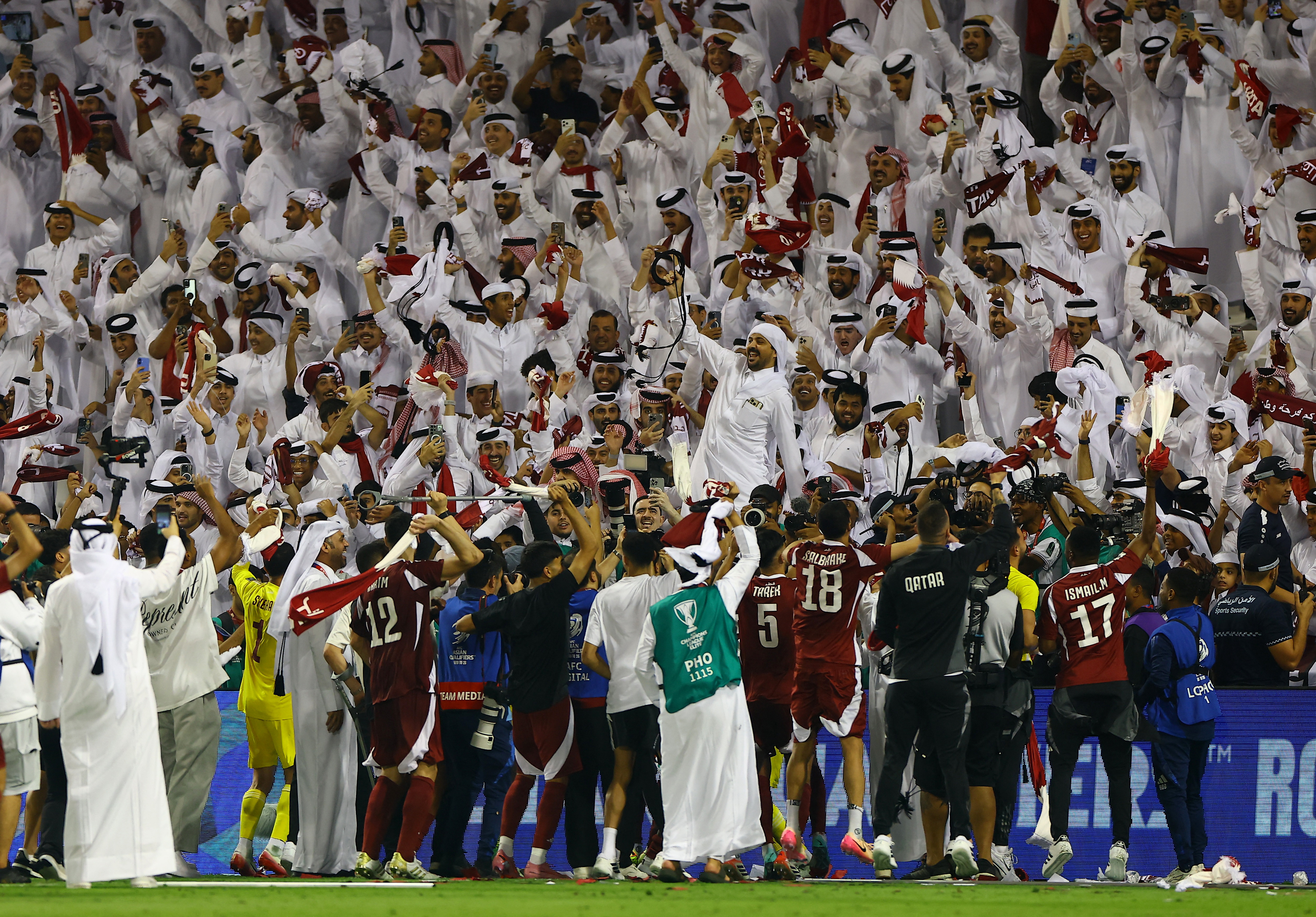 Qatar fans