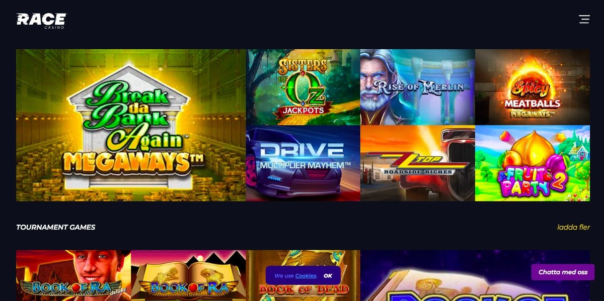 Race Casino slots