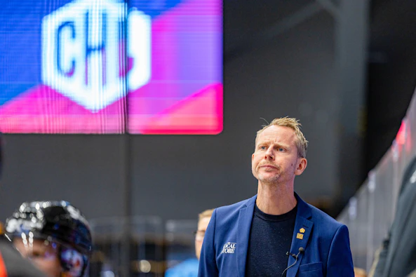 Robert Olsson Skelleftea AIK blickar mot CHL final