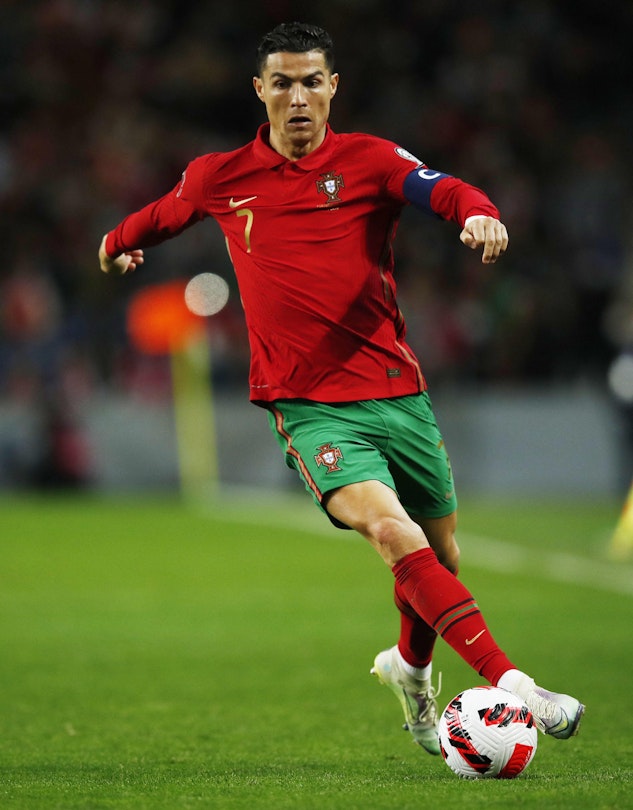 Ronaldo anfallare Portugal lagkapten VM 2022