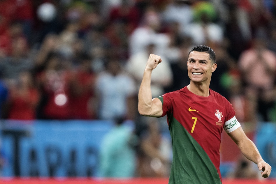 Ronaldo firar efter att Portugal gjort mal