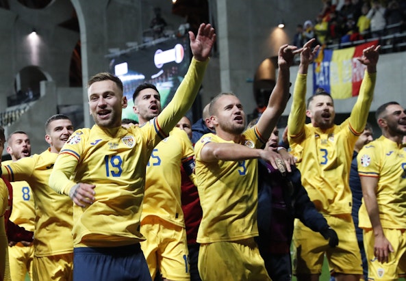 Rumanien firar EM 2024