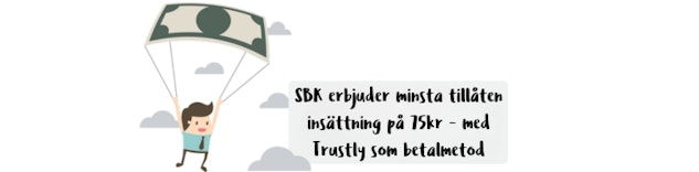 SBK minsta tillaten insattning Bettingstugan recension