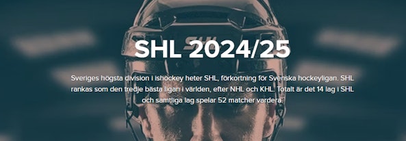 SHL guide Bettingstugan