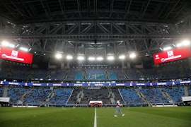 Saint Petersburg Stadium EM 2021 Fotboll Ryssland Grupp B