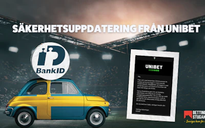 Sakerhetsuppdatering Unibet krav pa svenskt bankid