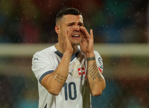 Schweiz Granit Xhaka