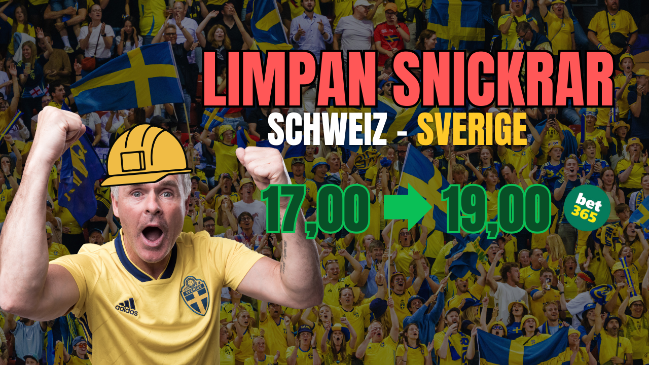 Schweiz Sverige oddsboost