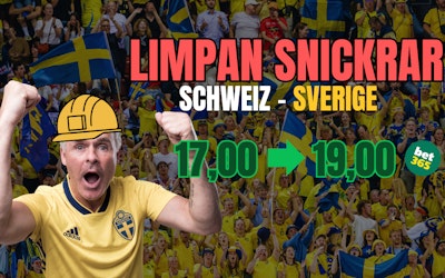 Schweiz Sverige oddsboost