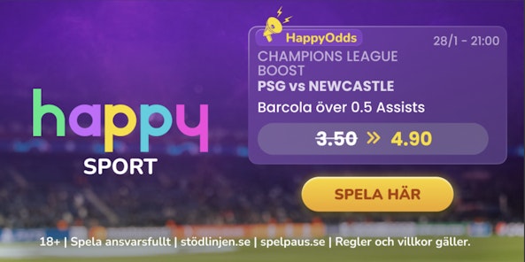 PSG - Newcastle oddsboost