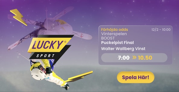 Oddsboost Walter Wallberg Bettingstugan