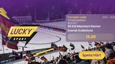 Oddsboost Vinterspelen 2026 - Svensk kullerbytta