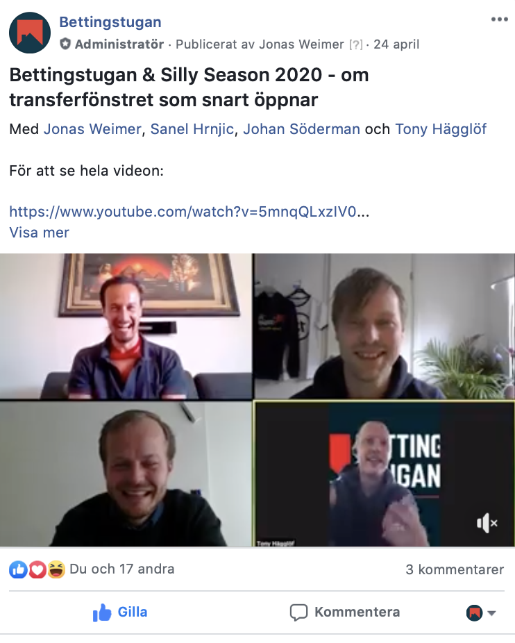 Livevideos med experter