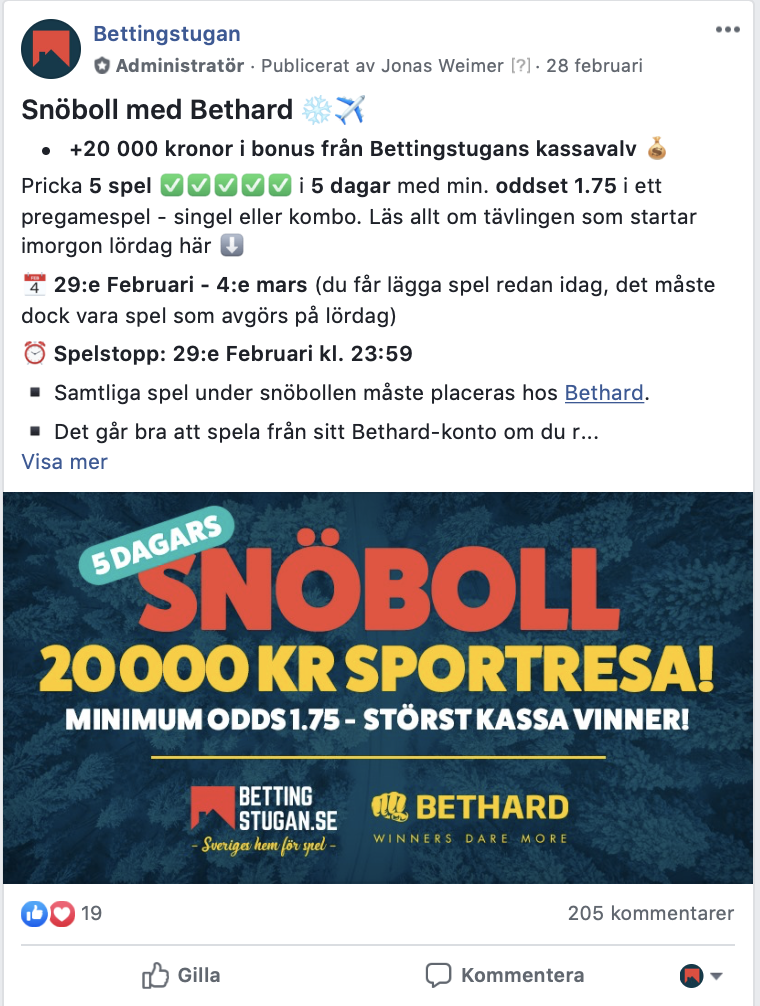 Tävlingar i gruppen