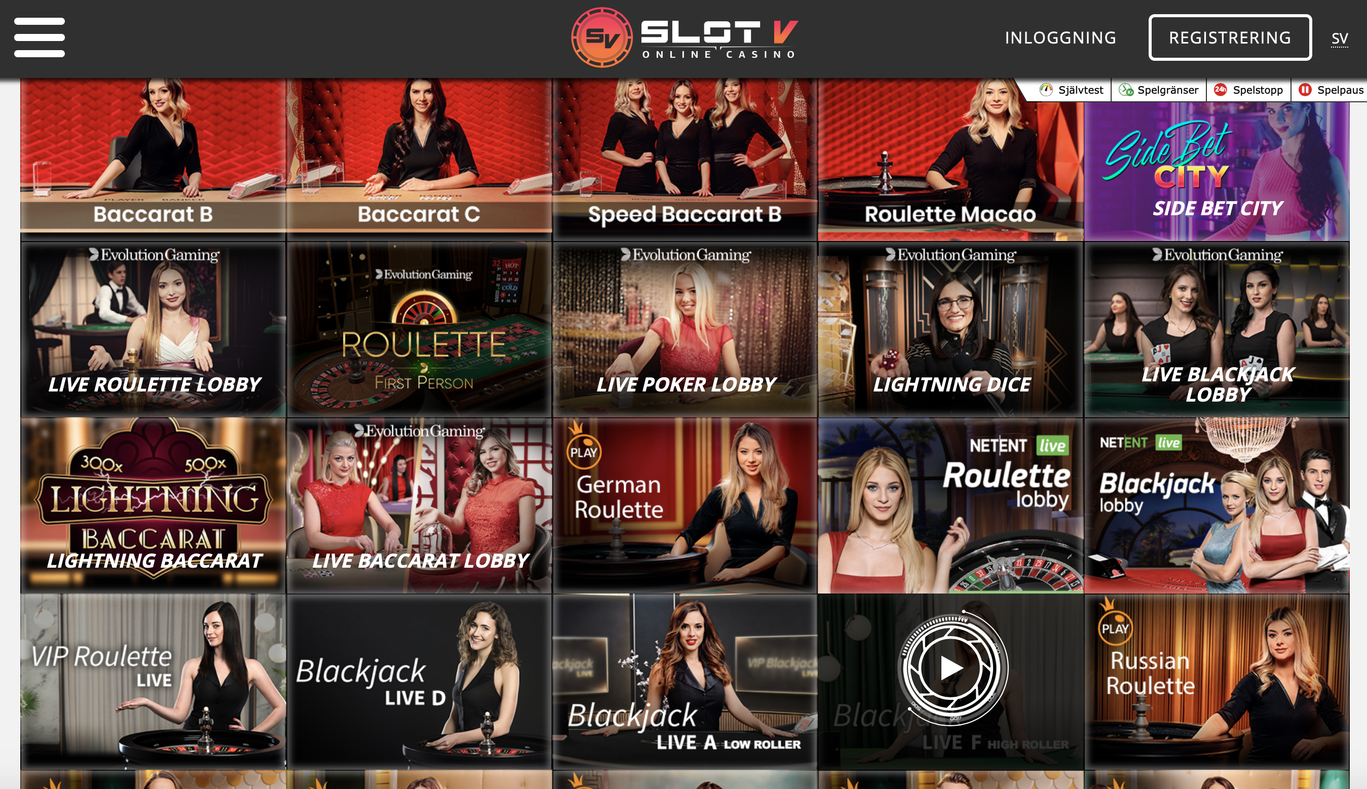 SlotV livecasino