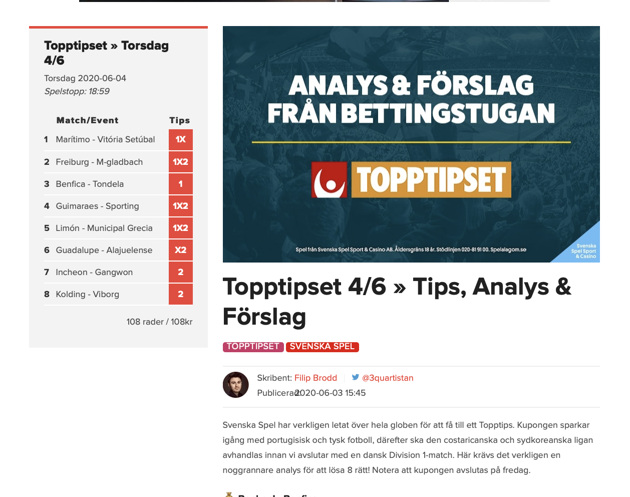 Analyser på hemsidan