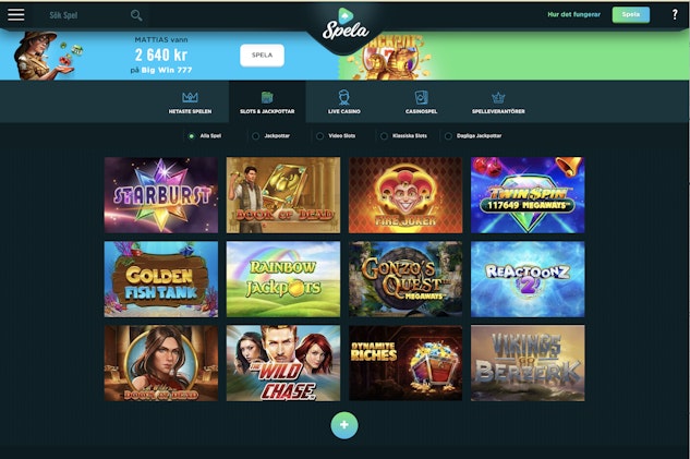 Spela.com slots