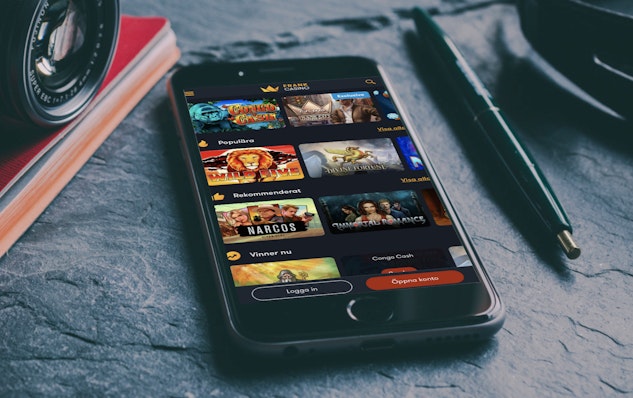 Frank Casino bonus mobil app