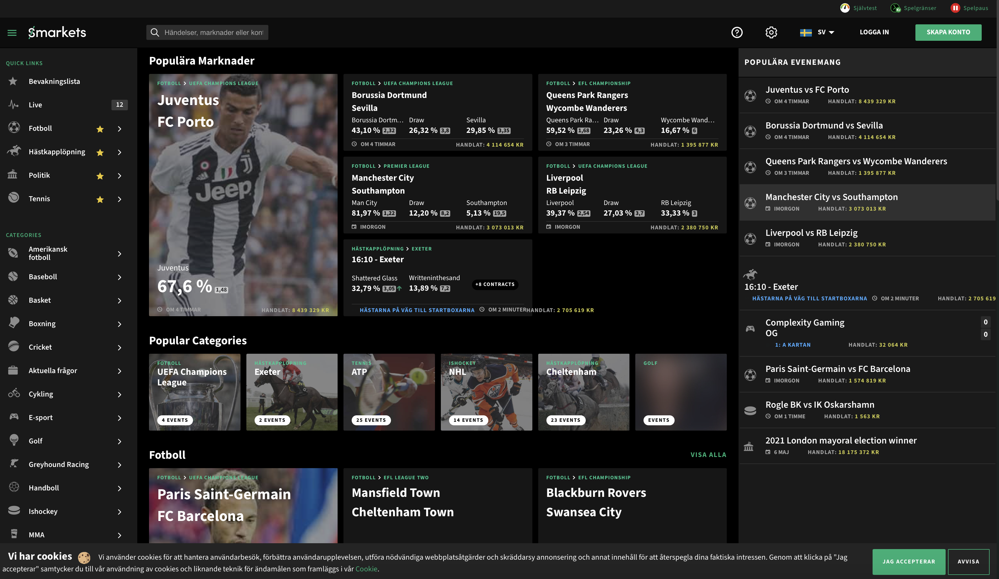 Smarkets ny spellicens