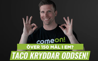 Taco kryddar odds över 150 mål i EM 2021