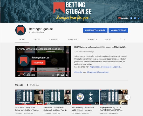 YouTube Melodifestivalen