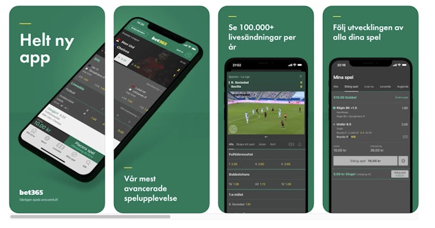 Bet365 erbjudande app