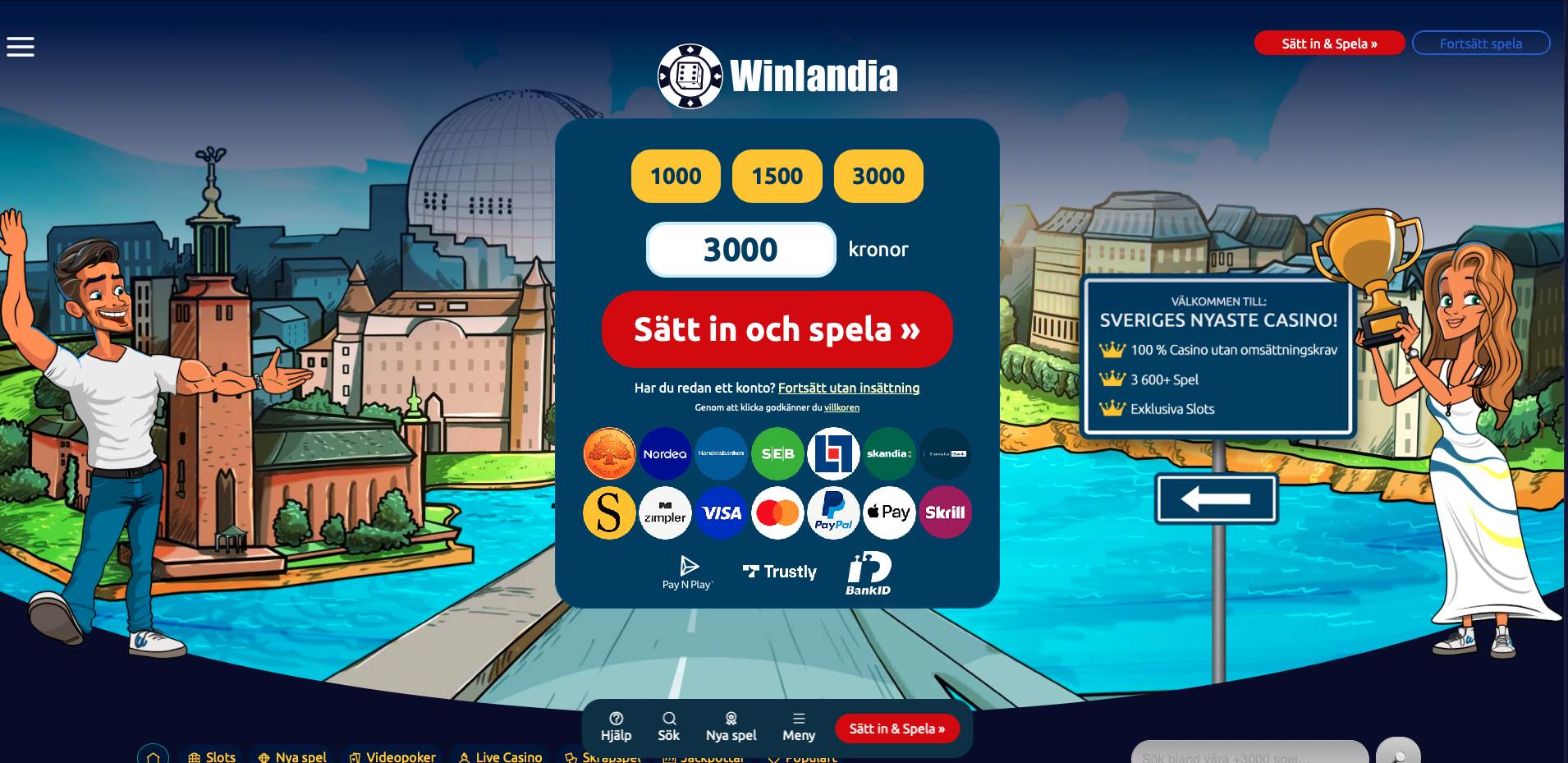 Winlandia Start