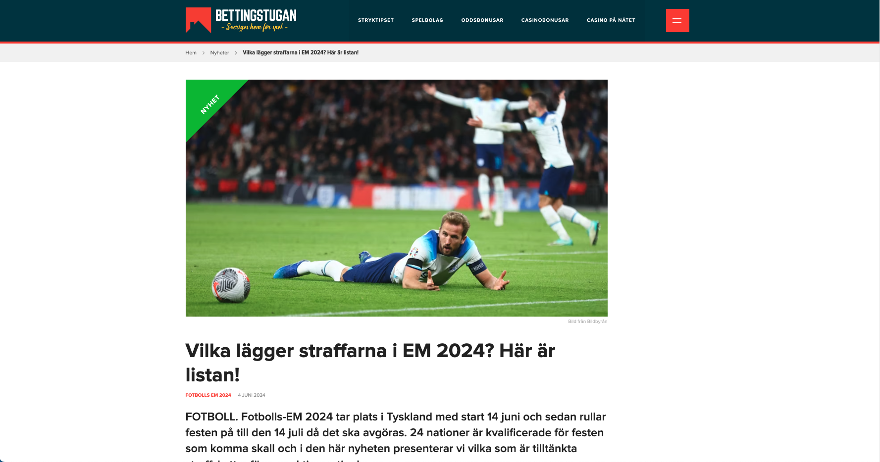 NYHET: De slår straffarna