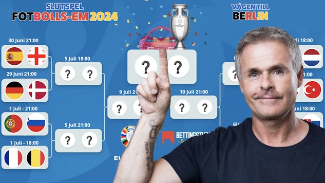 slutspelsschema och slutspelsträd för fotbolls em 2024 alla lag och matcher