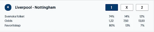 liverpool nottingham stryktipset