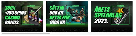 ComeOn bettingsidor