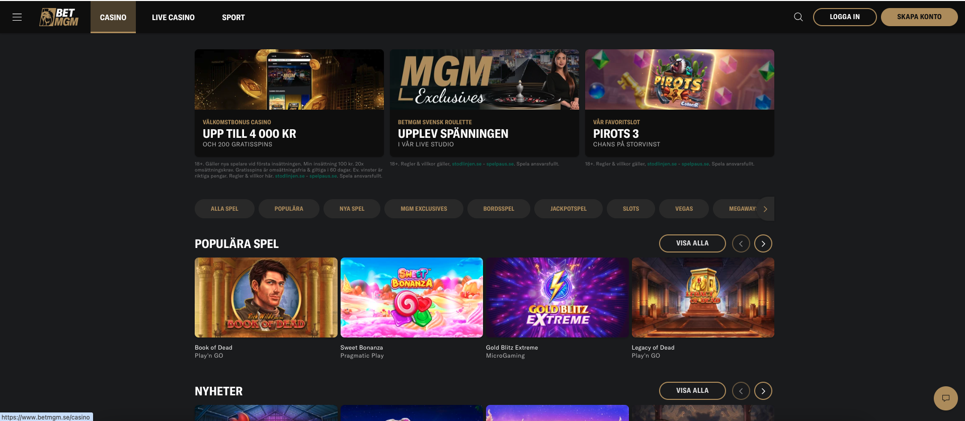 Betmgm casino