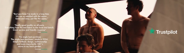 Bastutält från Bastusauna har högt betyg