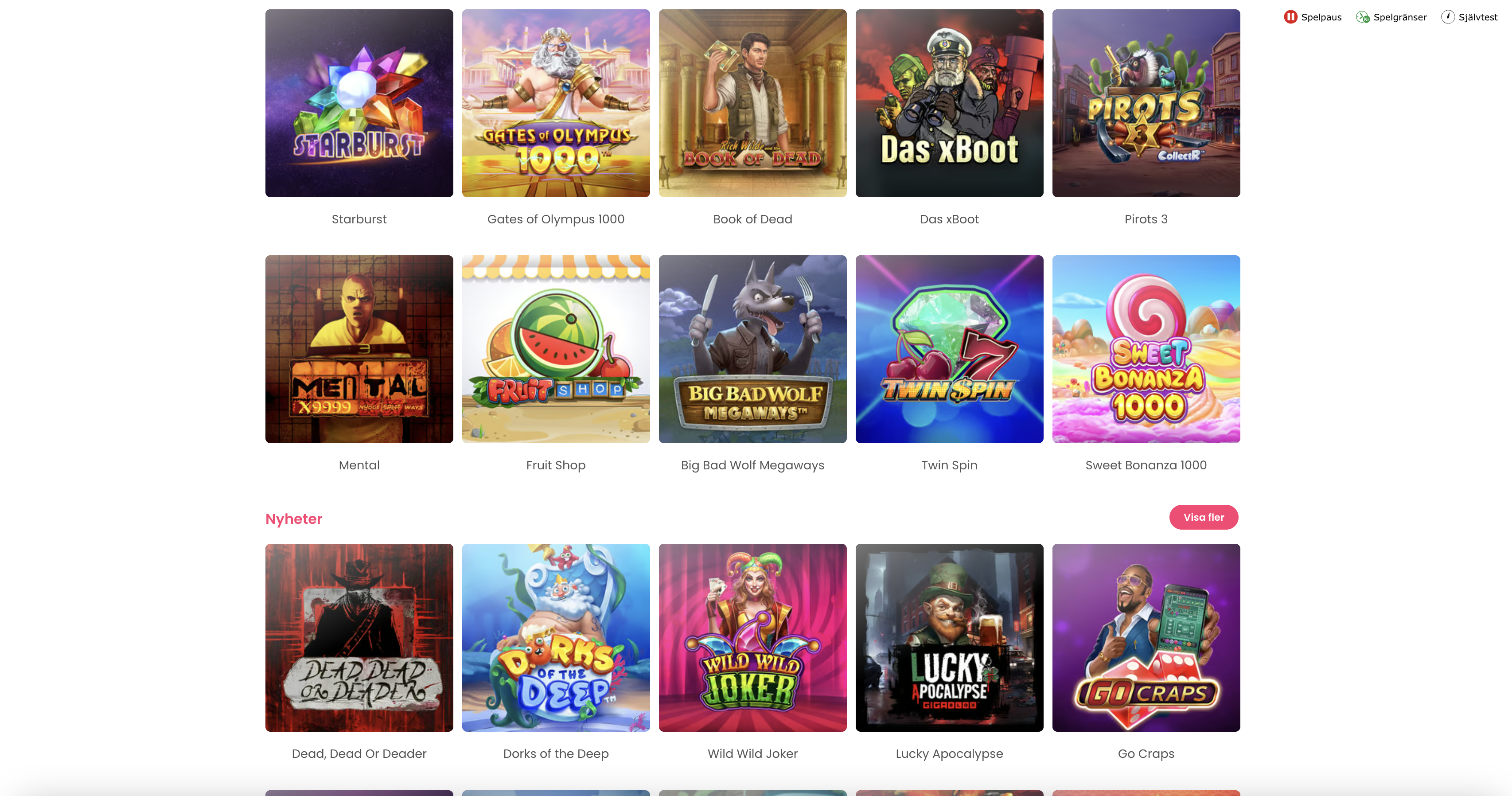 Jubla casino slots