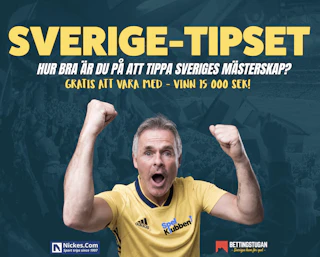 Sverige-tipset banner mobile