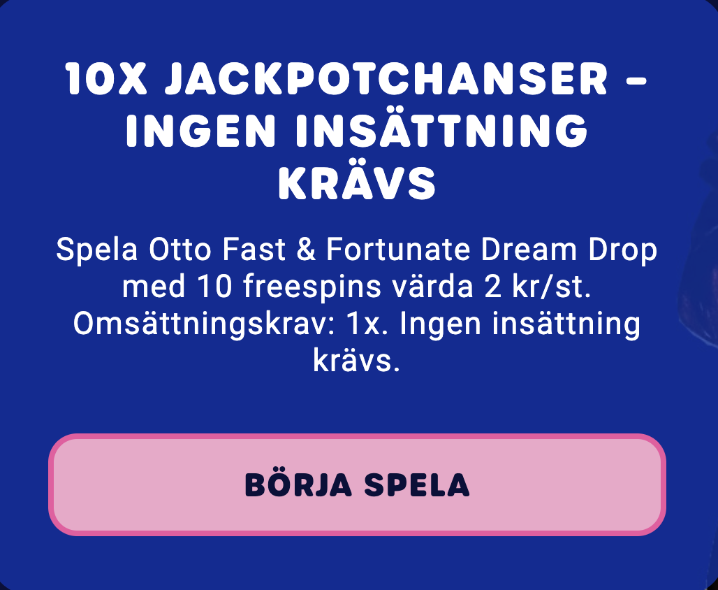Otto Casino bonus utan insättning