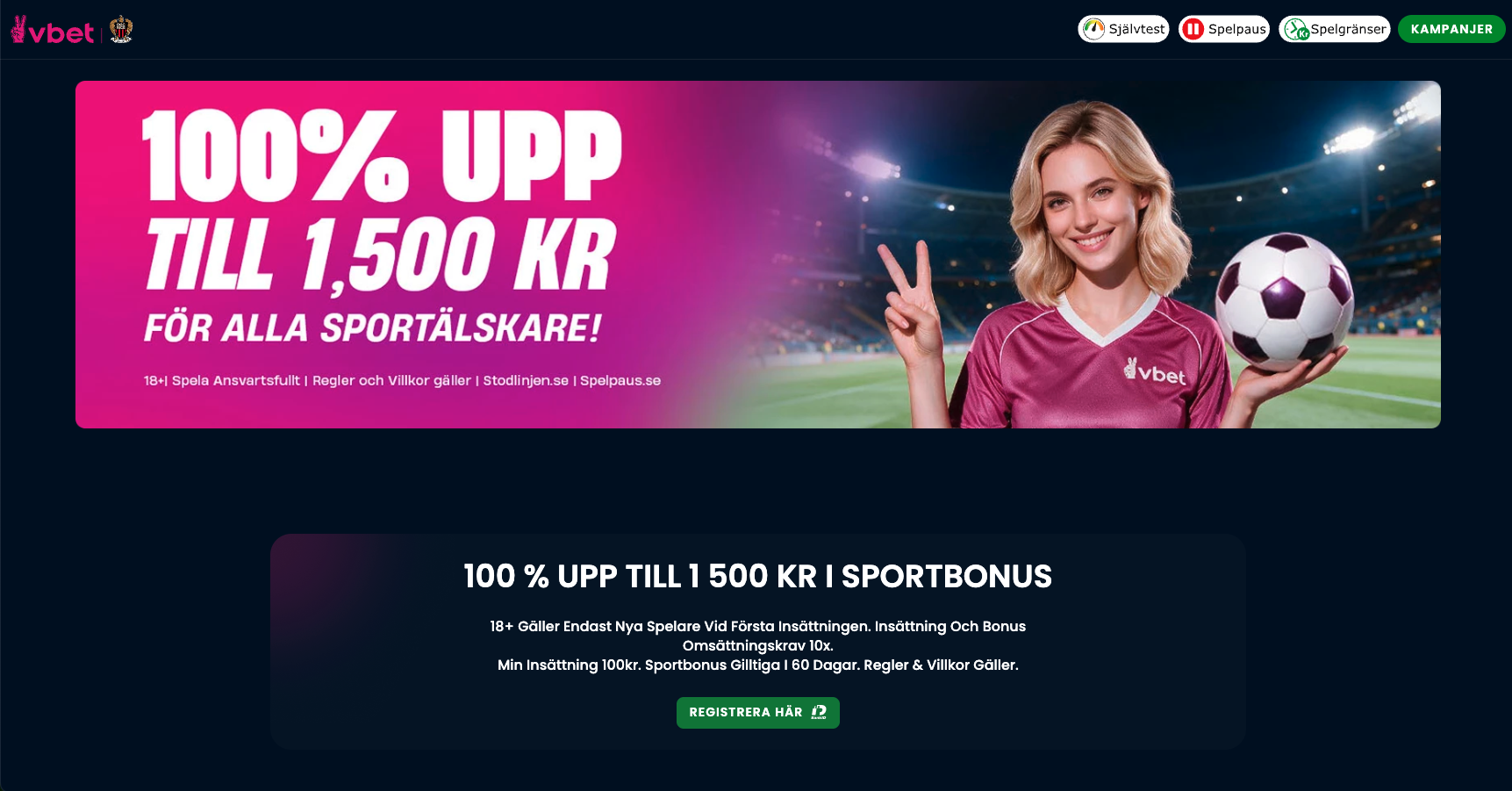 Vbet bonus