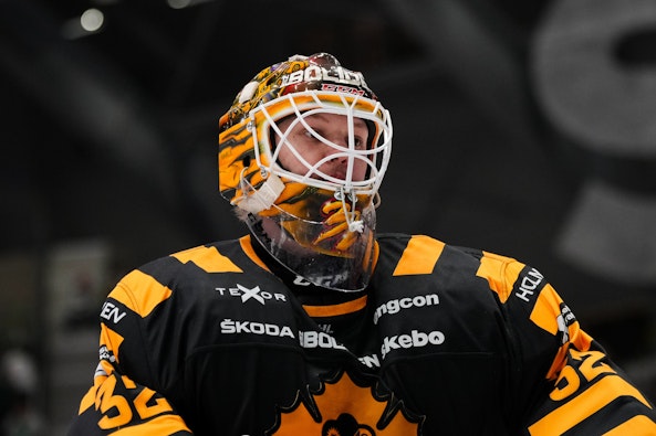 Skellefteas malvakt Linus Soderstrom