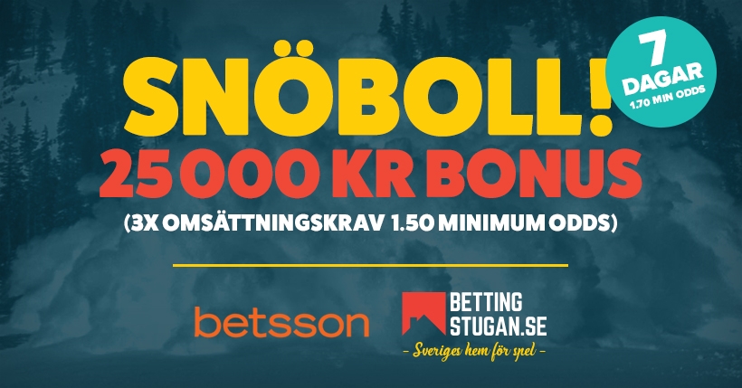 Snoboll 25K Betsson 1