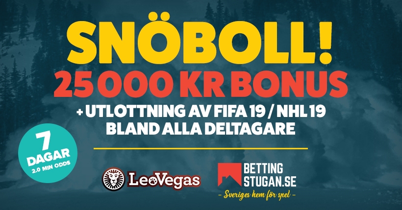 Snoboll 25K Leovegas