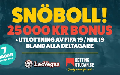 Snoboll 25K Leovegas