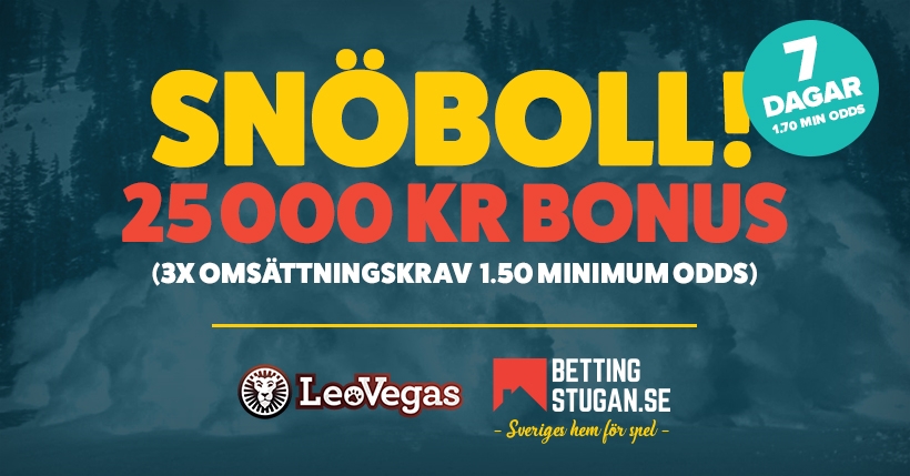 Snoboll 25K Leovegas 2