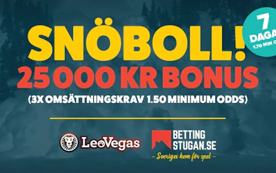 Snoboll 25K Leovegas 2