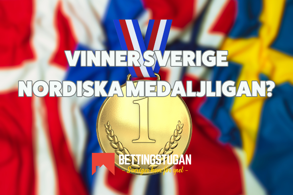 Sommarspelen odds pa Sverige medaljer Paris 2024