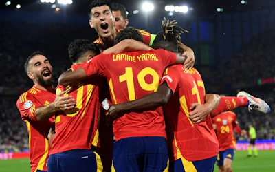 Spanien Jublar i EM 2024