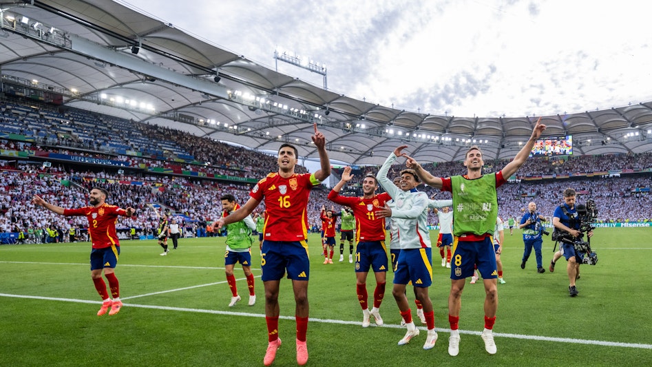 Spanien firar i EM 2024